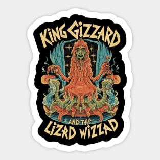 KING GIZZ Sticker